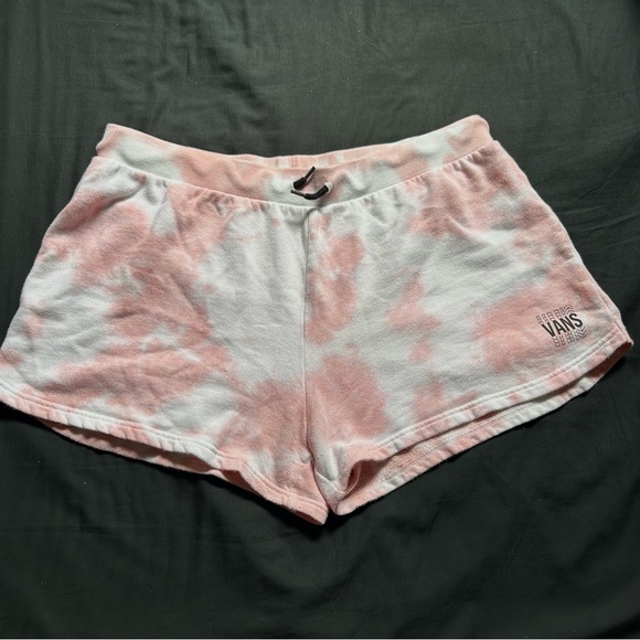 Vans Pink Tie Dye Shorts - Picture 2 of 7